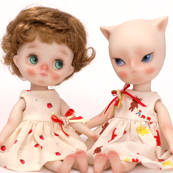 doll arttoy artdoll cutegirl cutedoll designertoy bisque bjd pocelain ori cat leledoll leejaeyeon