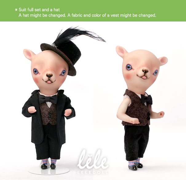 doll arttoy bisque bjd pocelain sheep cat leledoll leejaeyeon