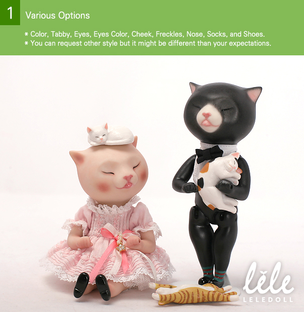 doll arttoy bisque bjd pocelain sheep cat Monica leledoll leejaeyeon