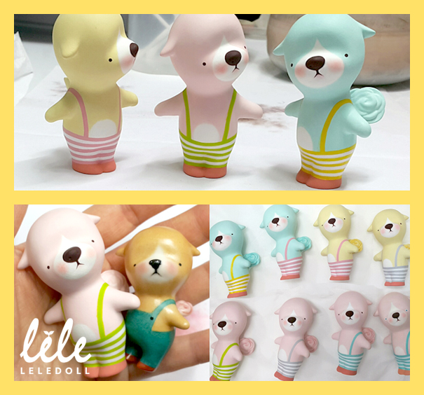 doll arttoy bisque bjd pocelain sheep cat leledoll leejaeyeon