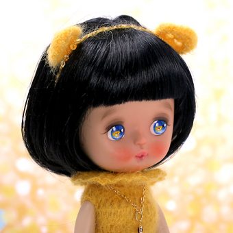 doll bjd resin leledoll neobel ori leejaeyeon light tan skin golden dog 2018