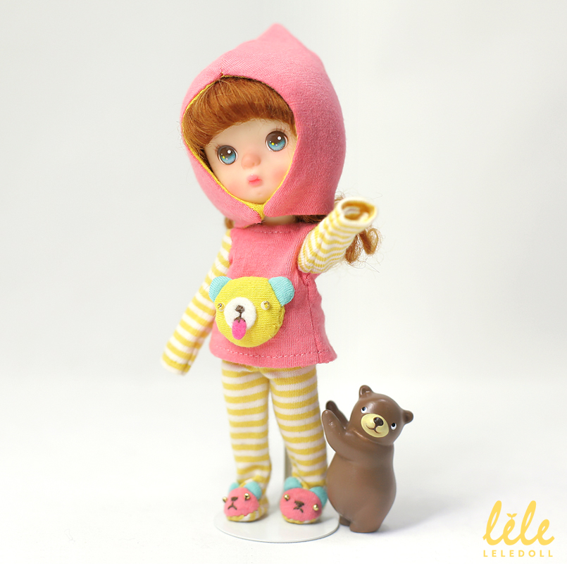 doll bjd resin leledoll goguma little bear leejaeyeon