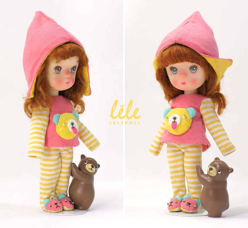 doll bjd resin leledoll goguma little bear leejaeyeon